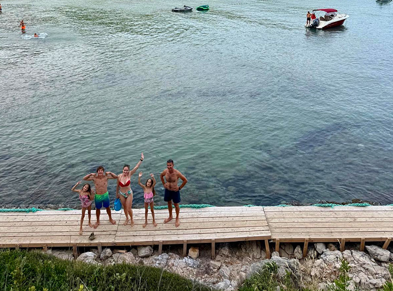 Elaphiti islands cruise sailing boat